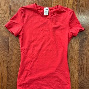 PINK Victoria's Secret Red Women's T-Shirt